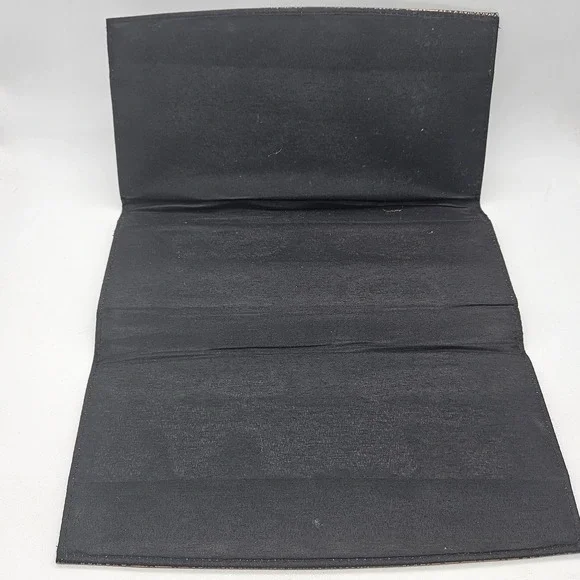 Miche Purse Shell Clutch Snake Print Faux Leather Bronze Brown Magnetic Closure - Picture 4 of 10